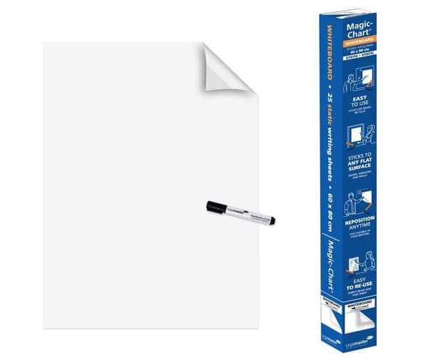 Magic-Chart whiteboard film 60x80cm