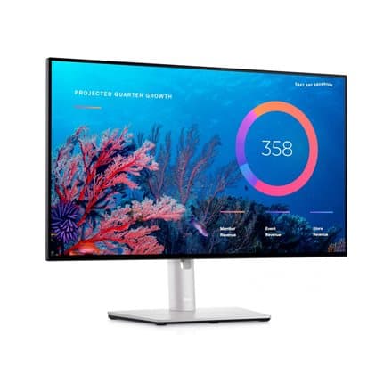 DELL UltraSharp 24 USB-C Hub Monitor – U2422HE Sølv