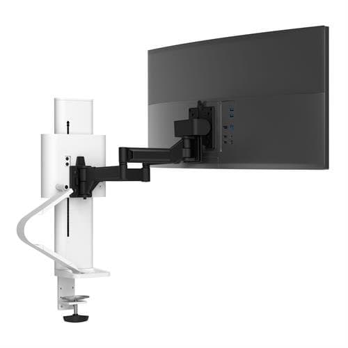 TRACE SINGLE MONITOR PANEL/CLAMP BRIGHT WHITE Hvit