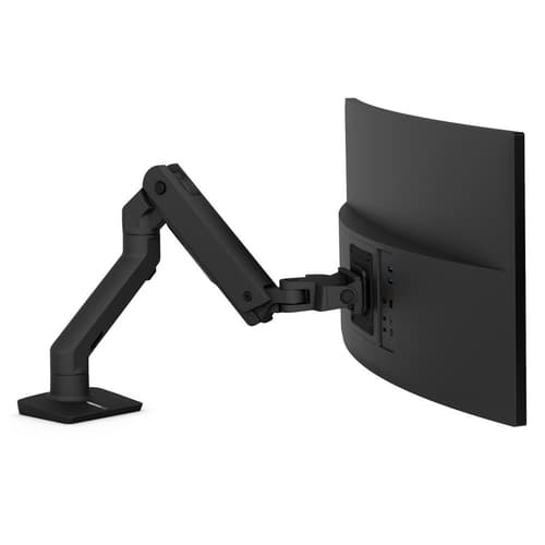 HX DESK MONITOR ARM MBK/42IN 9-19KG TILT 75 MIS-D 10Y W Svart