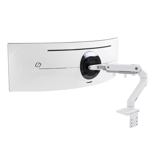 HX DESK MONITOR ARM/WITH HD PIVOT WHITE