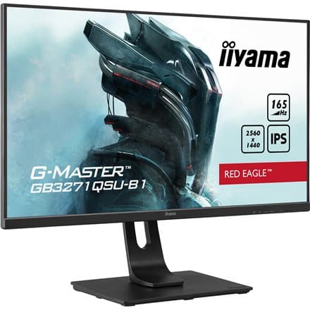 iiyama G-MASTER GB3271QSU-B1 computer monitor 80 cm (31.5") 2560 x 1440 pixels Wide Quad HD LED Black