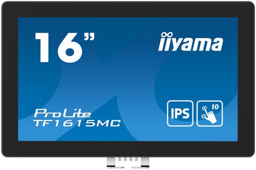 PROLITE TF1615MC-B1 15.6IN PCAP/BEZEL FREE 10P TOUCH 1920X1080 4 Svart