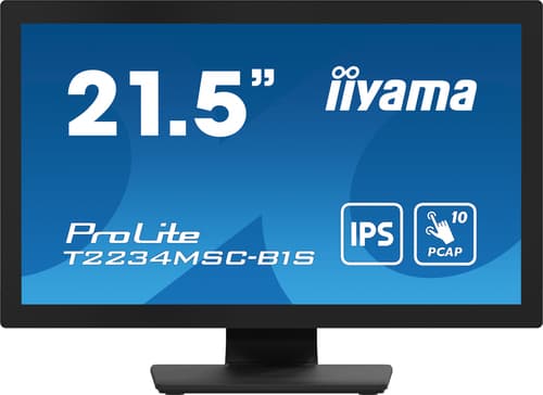 21.5IN PROJECTIVE 10P IPS PANEL/1920X1080 305CD/M VGA HDMI Svart