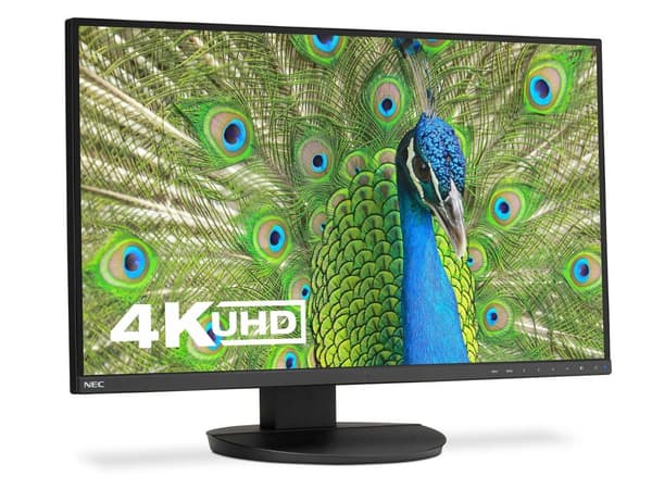 Monitor  NEC MultiSync® EA271U LCD 27" Black, IPS, 3840 x 2160, DisplayPort, 2 x HDMI, USB-C, USB 3.1, Black