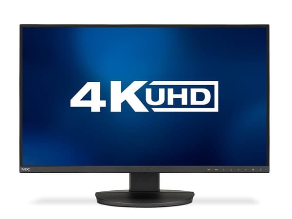 Monitor  NEC MultiSync® EA271U LCD 27" Black, IPS, 3840 x 2160, DisplayPort, 2 x HDMI, USB-C, USB 3.1, Black