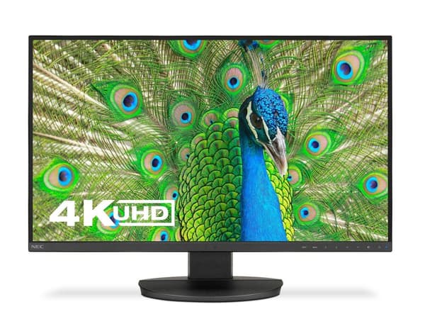 Monitor  NEC MultiSync® EA271U LCD 27" Black, IPS, 3840 x 2160, DisplayPort, 2 x HDMI, USB-C, USB 3.1, Black Svart