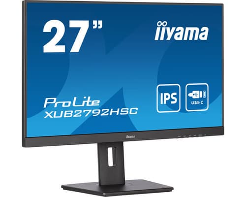 Iiyama LED-Display XUB2792HSC-B5 - 68.6 cm (27") - 1920 x 1080 Full HD musta