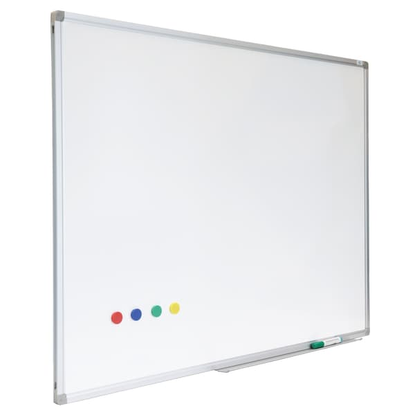Valkotaulu Premium 60 x 90 cm - Emali - Magneettinen