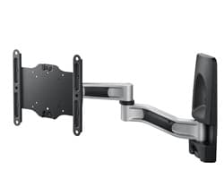 WMA-01 MONITOR ARM Sort, Sølv