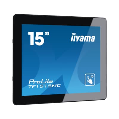 Iiyama Interactive Touchscreen-Display ProLite TF1515MC-B2 - 38.1 cm (15") - 1024 x 768 XGA musta