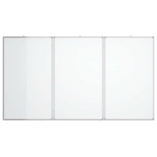 vidaXL Magnetisk tavle sammenleggbar 180x80x1,7 cm aluminium