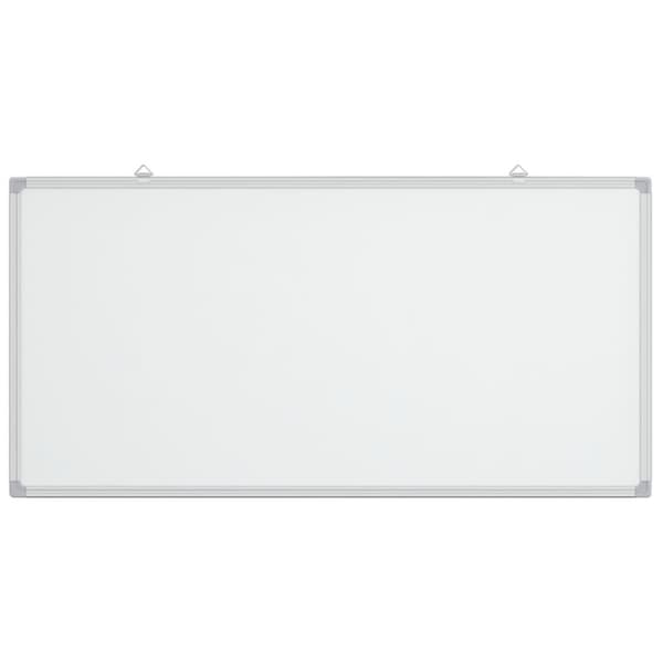 vidaXL Magnetisk tavle 60x30x1,7 cm aluminium