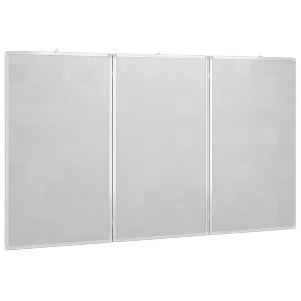 vidaXL Magneettinen taitettava tussitaulu 180x80x1,7 cm cm alumiini