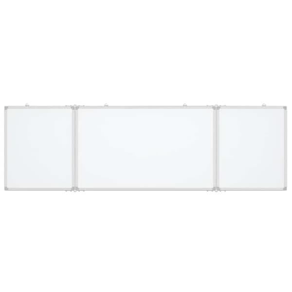 vidaXL Magneettinen taitettava tussitaulu 200x60x1,7 cm cm alumiini