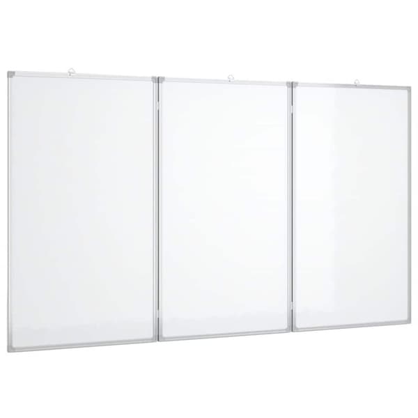 vidaXL Magneettinen taitettava tussitaulu 120x100x1,7 cm cm alumiini