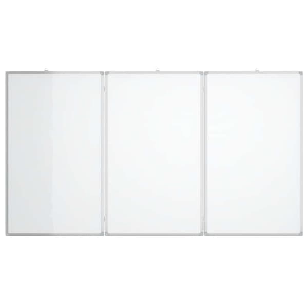 vidaXL Magneettinen taitettava tussitaulu 120x100x1,7 cm cm alumiini