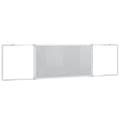 Pikkukuva 3 / 7: vidaXL Magneettinen taitettava tussitaulu 200x50x1,7 cm cm alumiini