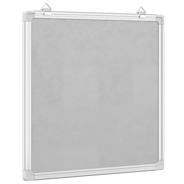 vidaXL Magneettinen tussitaulu 40x40x1,7 cm alumiini