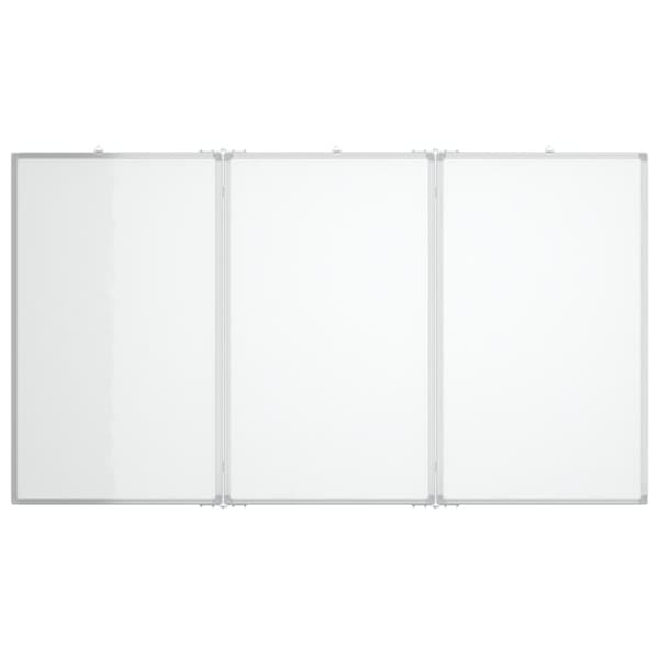 vidaXL Magnetisk tavle sammenleggbar 150x100x1,7 cm aluminium
