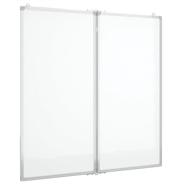 vidaXL Magneettinen taitettava tussitaulu 100x100x1,7 cm cm alumiini