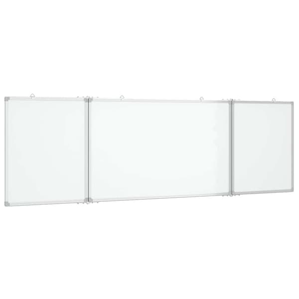 vidaXL Magnetisk tavle sammenleggbar 160x60x1,7 cm aluminium