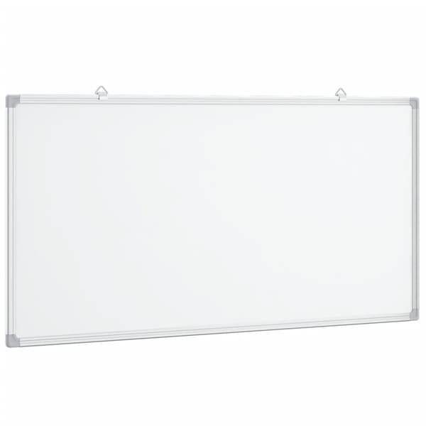vidaXL Magnetisk tavle 100x50x1,7 cm aluminium