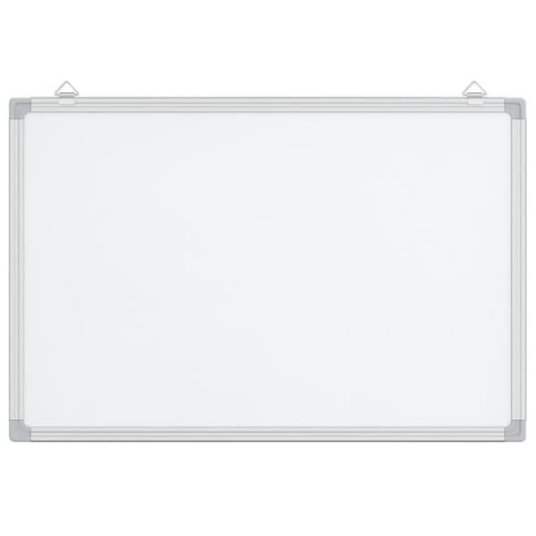 vidaXL magnetisk whiteboard 60x40x1,7 cm aluminium