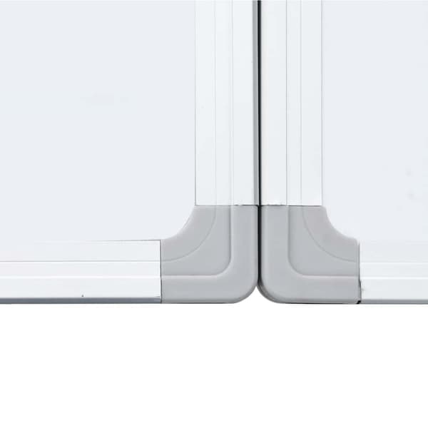 vidaXL Magnetisk tavle sammenleggbar 120x80x1,7 cm aluminium