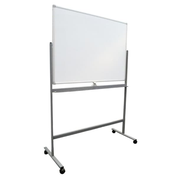 Mobil whiteboard - Dobbeltsidet - Magnetisk - 120x180 cm