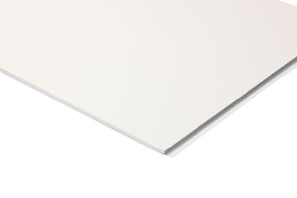 Smit Visual Design rammeløs whiteboard emalje - Lige - 98x148 cm