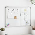 Miniatyrbild 1 av 2: Magnetisk whiteboard 40x30x1,7 cm aluminium