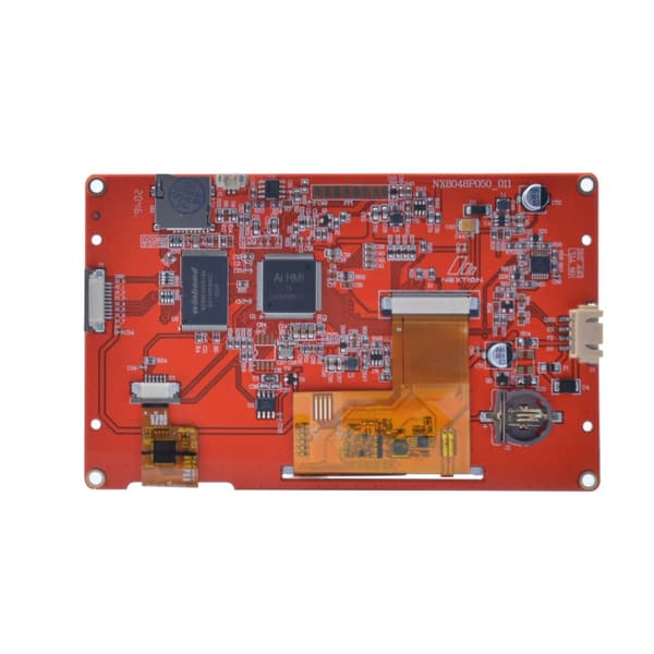 Nextion Intelligent 5,0" 800x480-skärm NX8048P050-011C-Y kapacitiv pekskärm och hölje