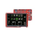 Miniatyrbillede 1 af 6: Nextion Intelligent Display 4,3" 480x272 NX4827P043-011R Resistivt Touchpanel