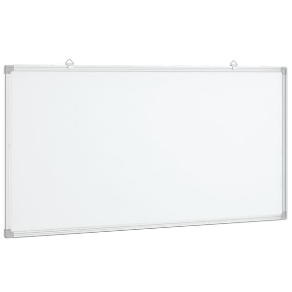 Magnetisk whiteboard 60x30x1,7 cm aluminium