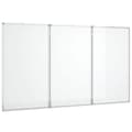 Miniatyrbild 2 av 2: Magnetisk whiteboard hopfällbar 150x80x1,7 cm aluminium