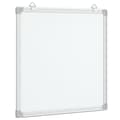 Miniatyrbild 2 av 2: Magnetisk whiteboard 40x40x1,7 cm aluminium
