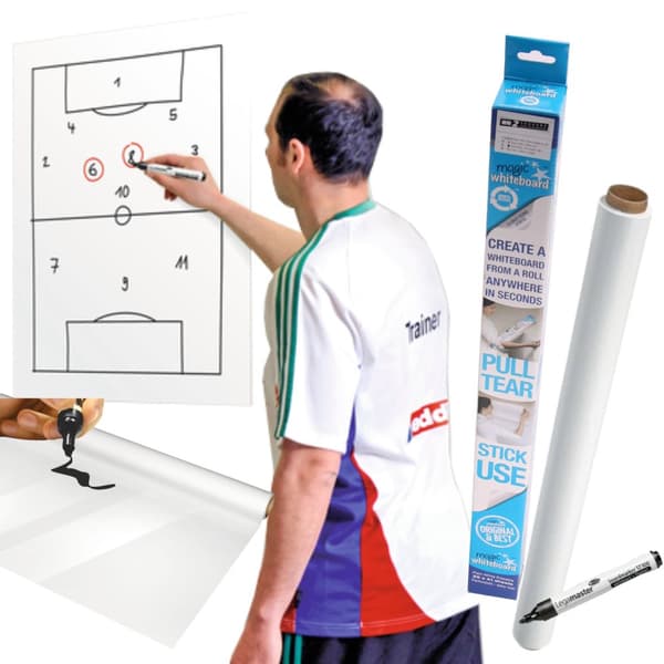 Självhäftande perforerad whiteboardtavla