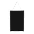 Miniatyrbillede 1 af 2: LED Beskedtavle, Sletbar Skilt, 7 Farvebelysningsmuligheder,SortSort, 60x80cm
