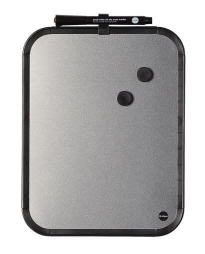 Whiteboard BI-OFFICE 22x28cm silver