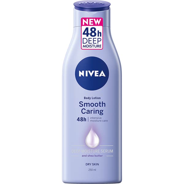 Nivea, Smooth Caring Lotion, 250 ml
