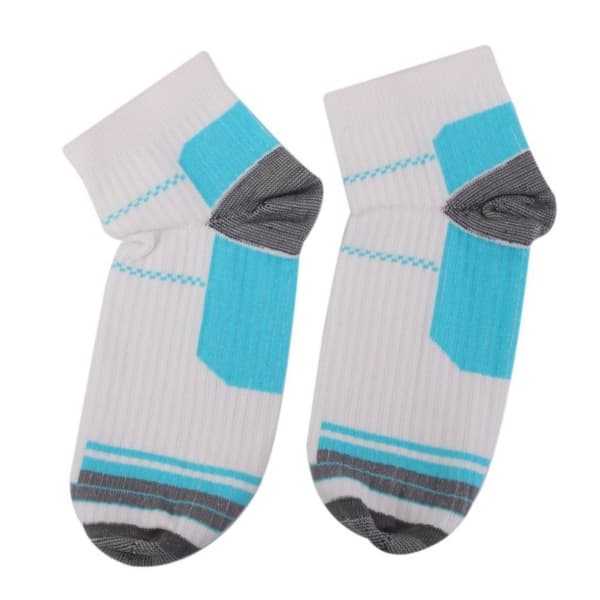 Unisex ankelsokker med kompresjon - L / XL - Blå