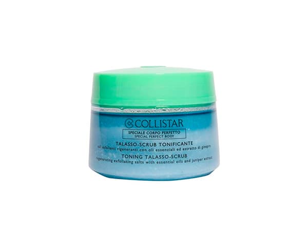 COLLISTAR TONING TALASSO SCRUB REGENERATING EXFOLIATING SALTS WITH ESSENTIAL OILS AND JUNIPER EXTRACT 700G