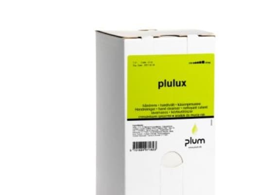 Plum plulux håndrens 1,4L - 0718, bag-in-box, t/multiplum system,