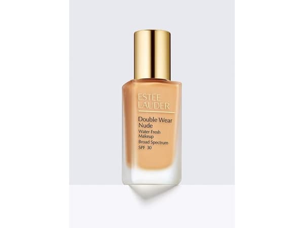 Estee Lauder Double Wear Nude Water Fresh Makeup SPF30 lättvikts foundation 2W2 Rattan 30ml