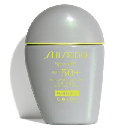 SHISEIDO SUN SPORTS BB SPF50+ TANNING FLUID FOUNDATION VERY DARK 30ML