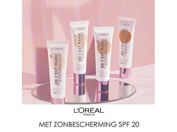 L'Oreal Paris L'OREAL_BB Cream Teint Optimierer Creme lysende ansikt Light 30ml
