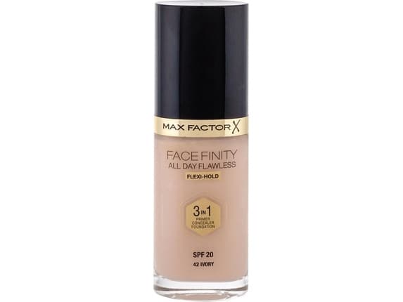 Max Factor Facefinity All Day Flawless Flexi-Hold 3in1 Primer Concealer Foundation SPF20 42 30 ml