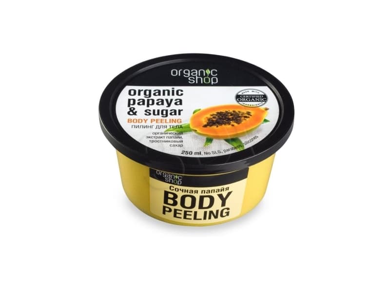 Organic Shop Juicy Papaya body scrub 250 ml