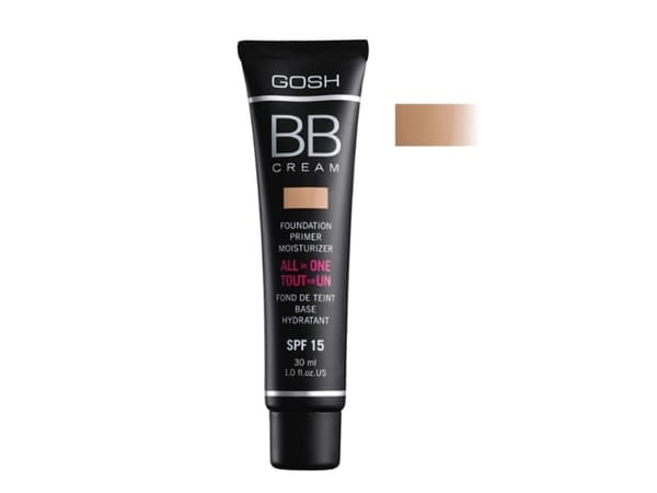 GOSH_BB Cream Foundation Primer Moisturizer All In One SPF15 cream foundation 3-in-1 03 Warm Beige 30ml